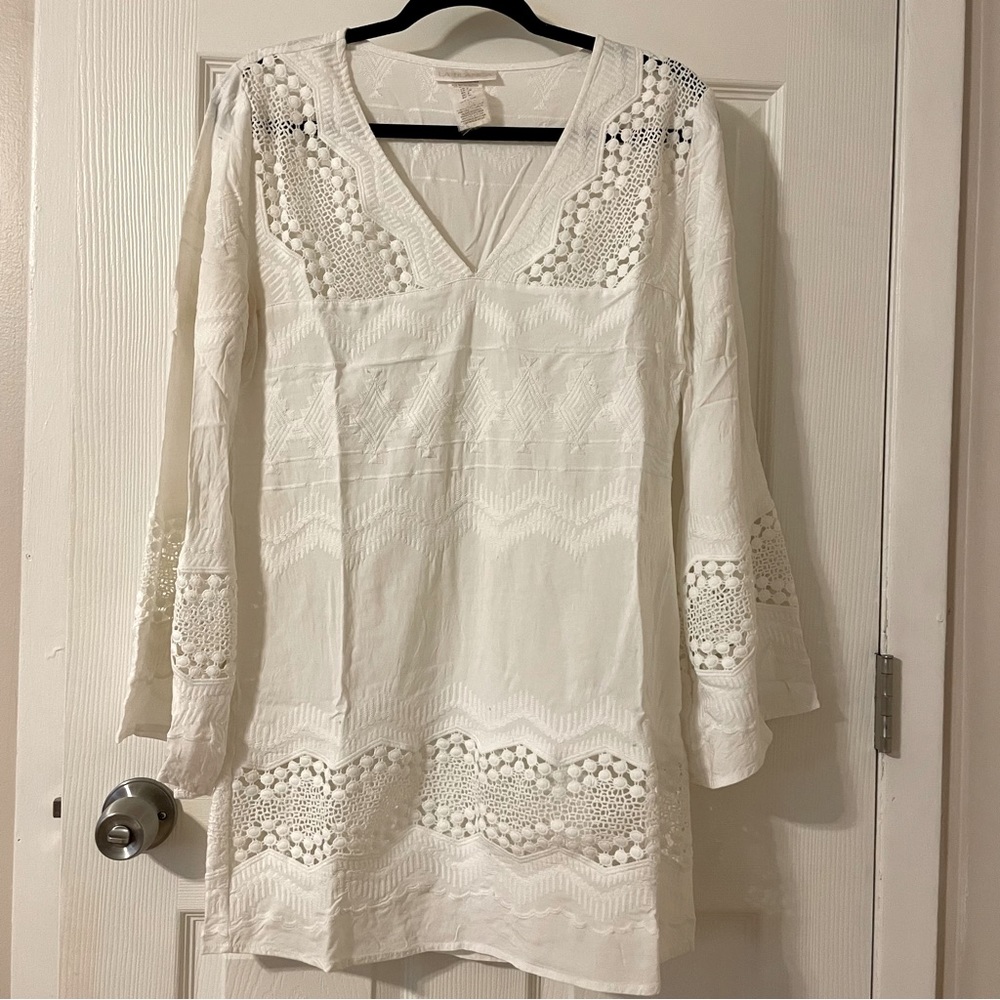 La Blanca White Swim Coverup